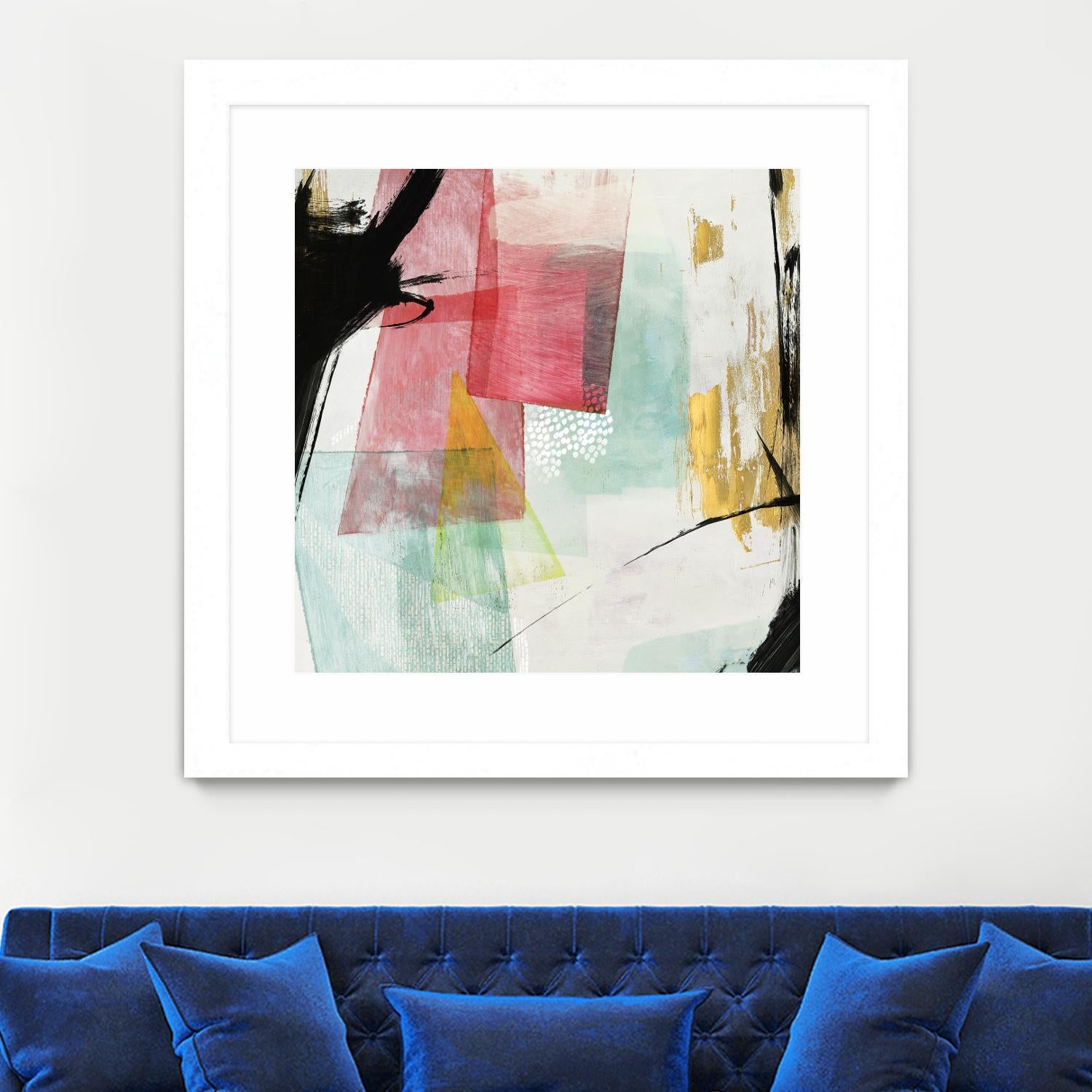 Transparent I by PI Studio on GIANT ART - white abstract