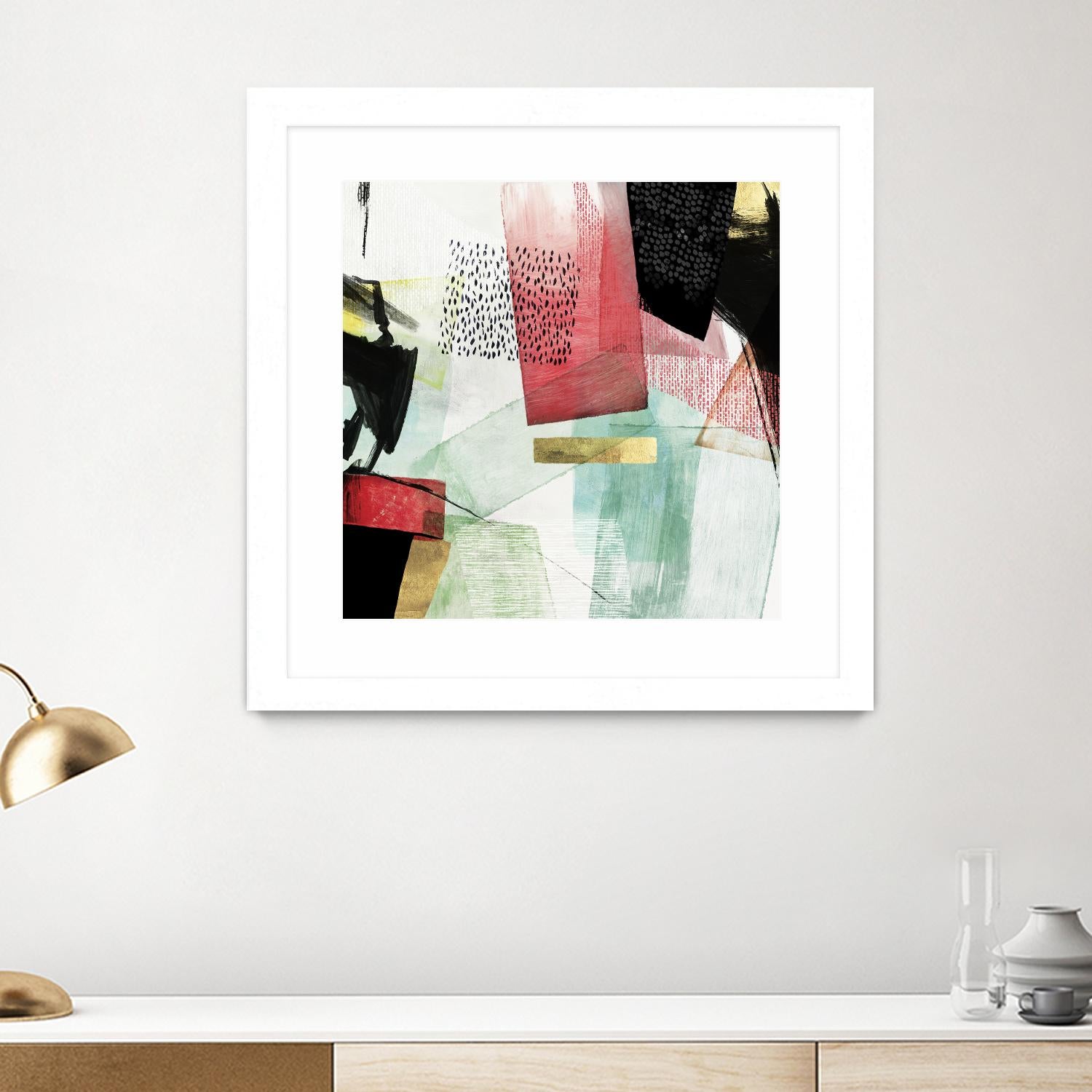 Transparent II by PI Studio on GIANT ART - white abstract