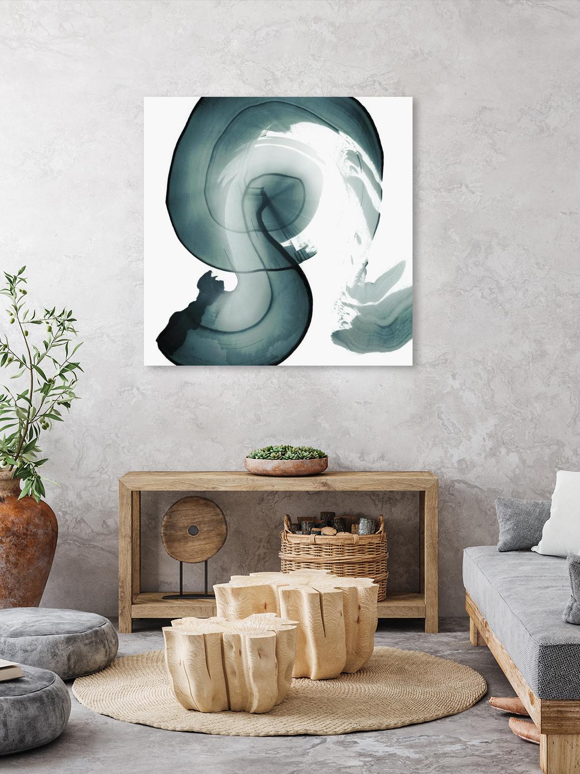 Swirl IV by PI Studio on GIANT ART - white abstract