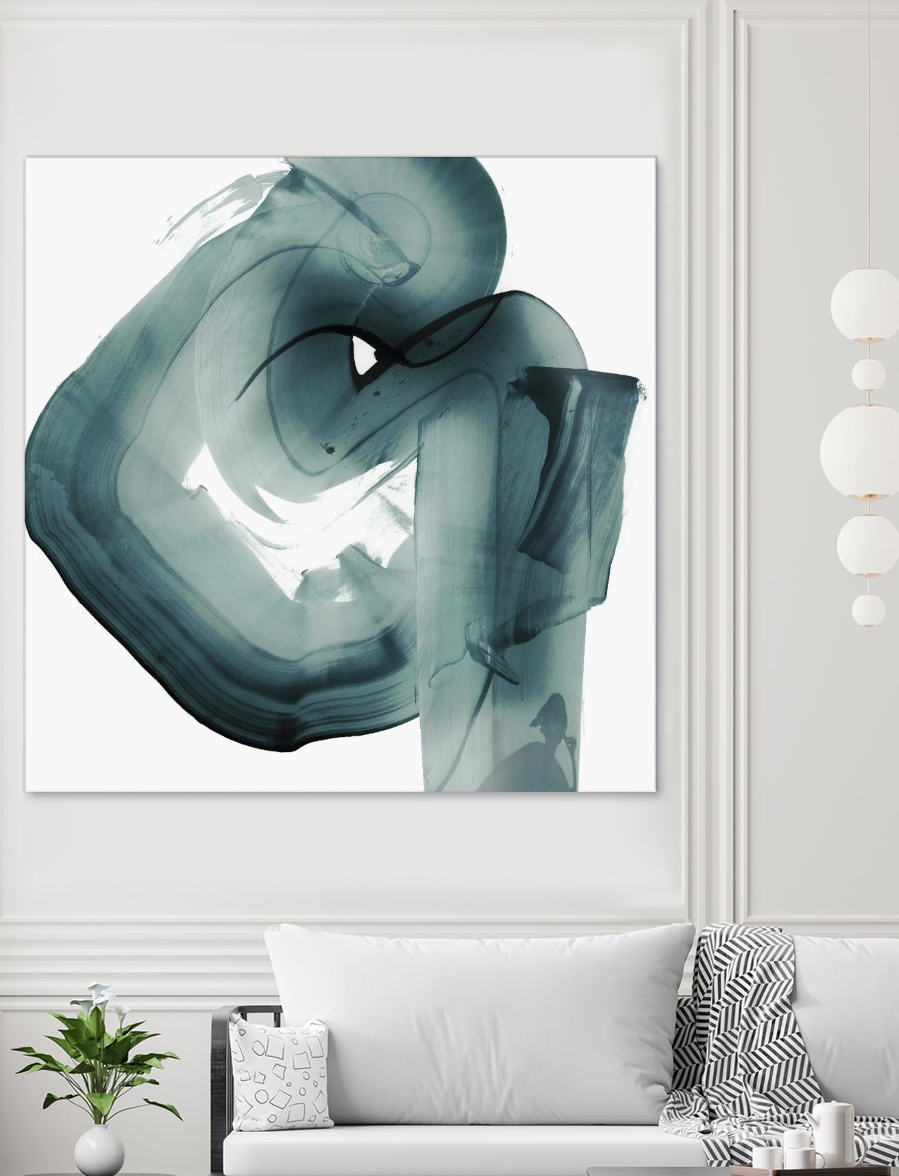 Swirl V by PI Studio on GIANT ART - white abstract