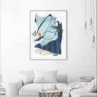 Collage III by PI Studio on GIANT ART - blue abstract