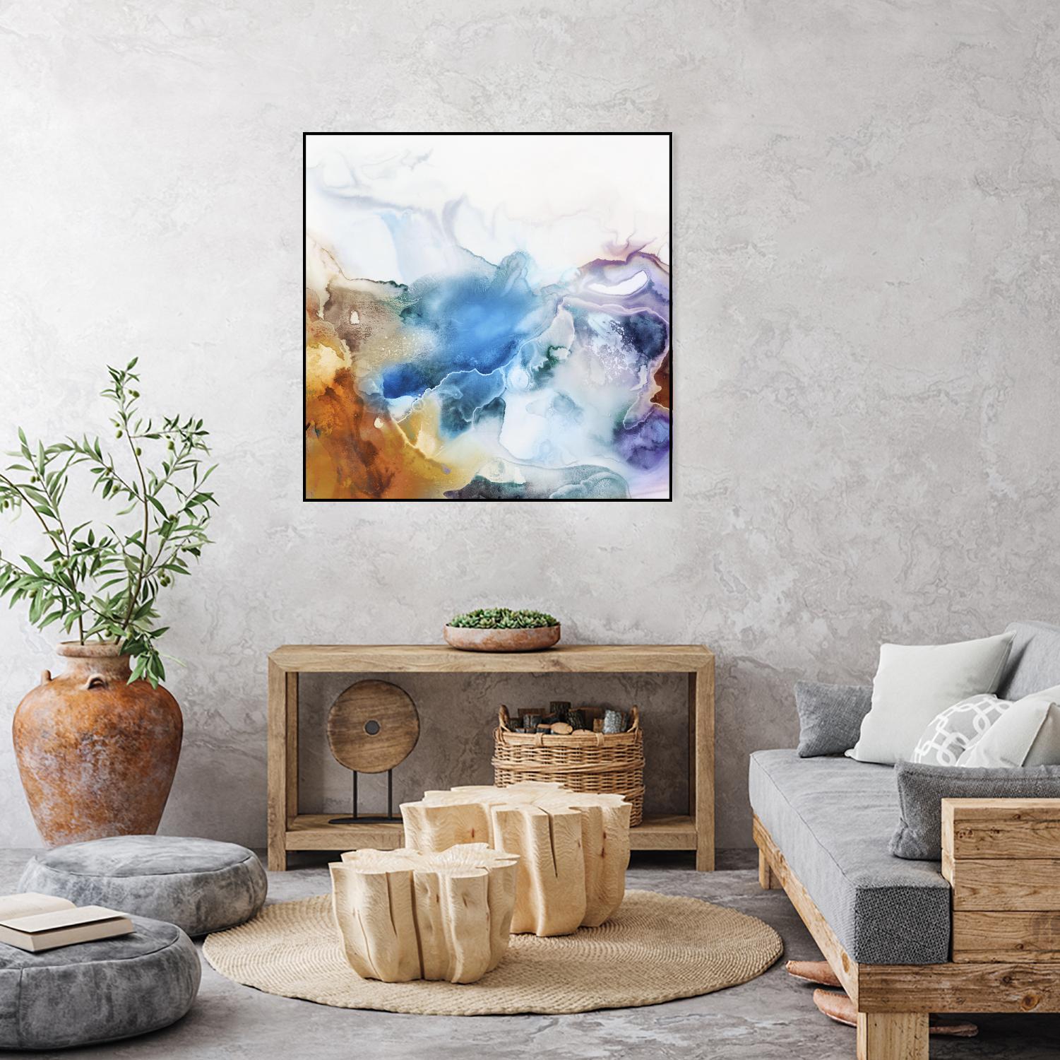 Swerve by PI Studio on GIANT ART - rust abstract
