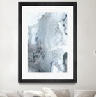 Mint Bubbles III Indigo Version by PI Studio on GIANT ART - white abstract