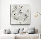 Stains I by PI Studio on GIANT ART - white abstract