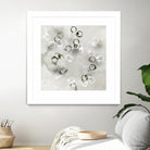 Stains I by PI Studio on GIANT ART - white abstract