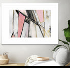 Warm Geometric I Blush Version by PI Studio on GIANT ART - pink abstract