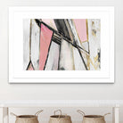 Warm Geometric I Blush Version by PI Studio on GIANT ART - pink abstract