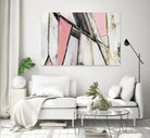 Warm Geometric I Blush Version by PI Studio on GIANT ART - pink abstract
