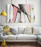 Warm Geometric I Blush Version by PI Studio on GIANT ART - pink abstract