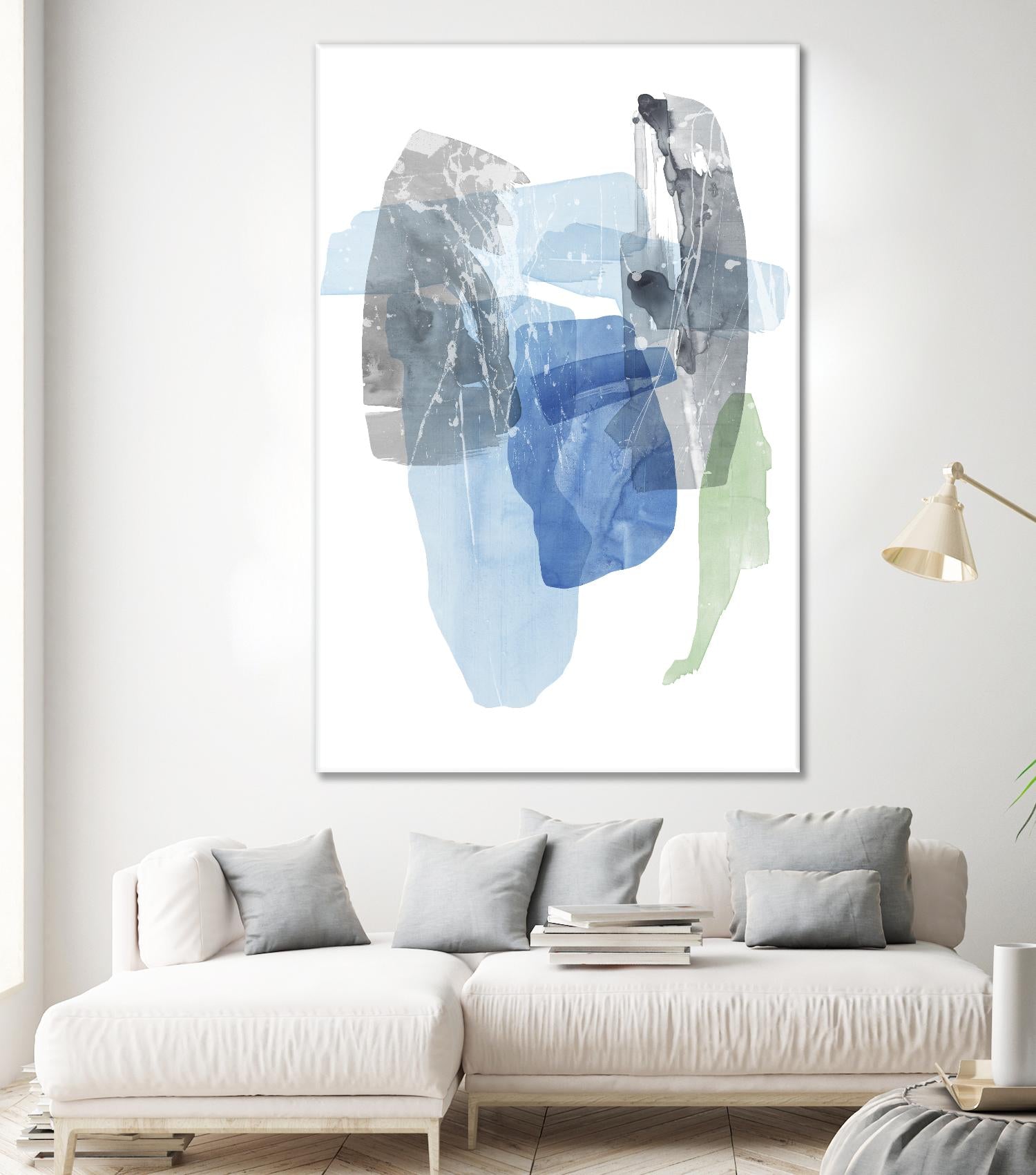 Sky Composition I by PI Studio on GIANT ART - blue abstract