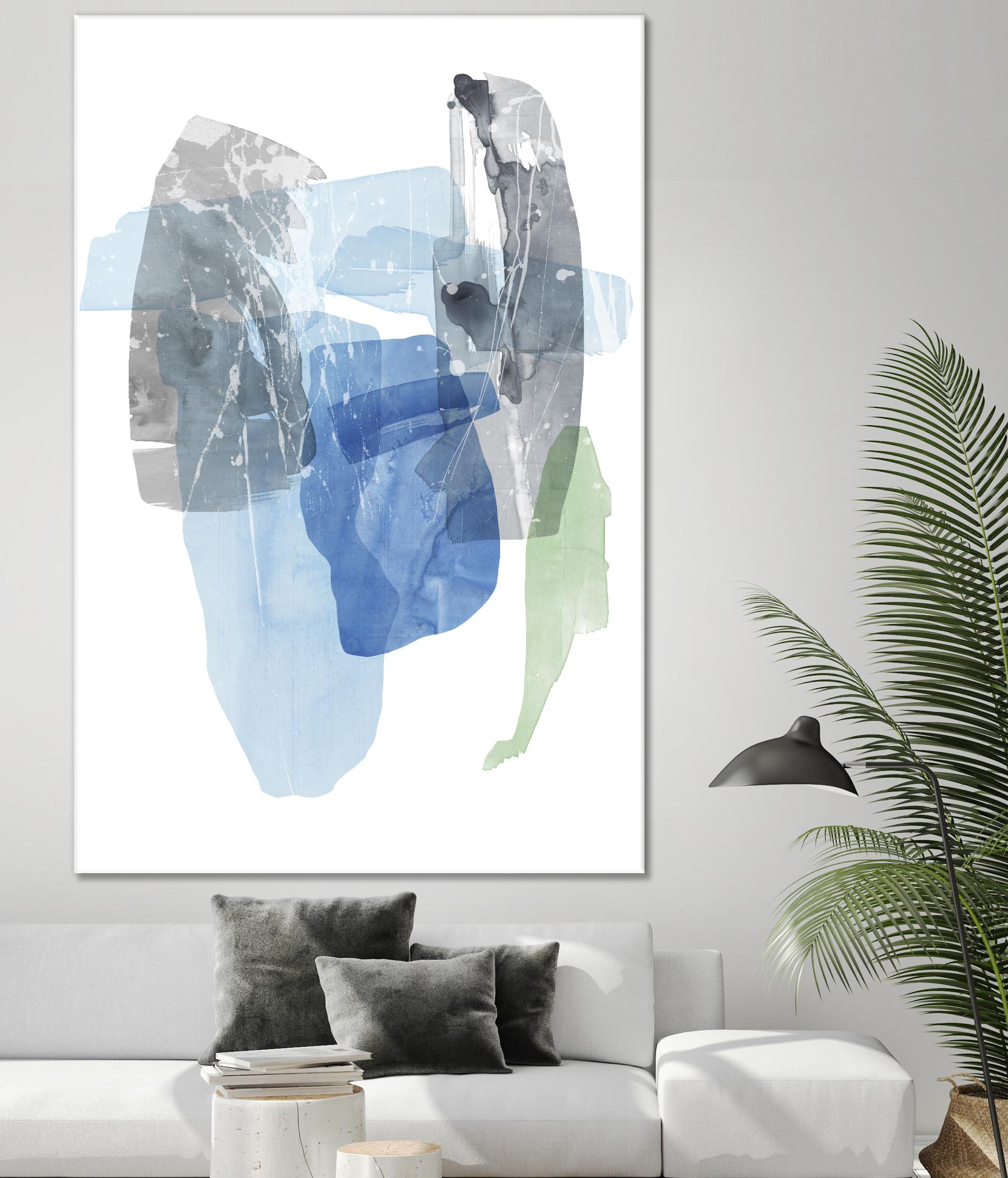 Sky Composition I by PI Studio on GIANT ART - blue abstract