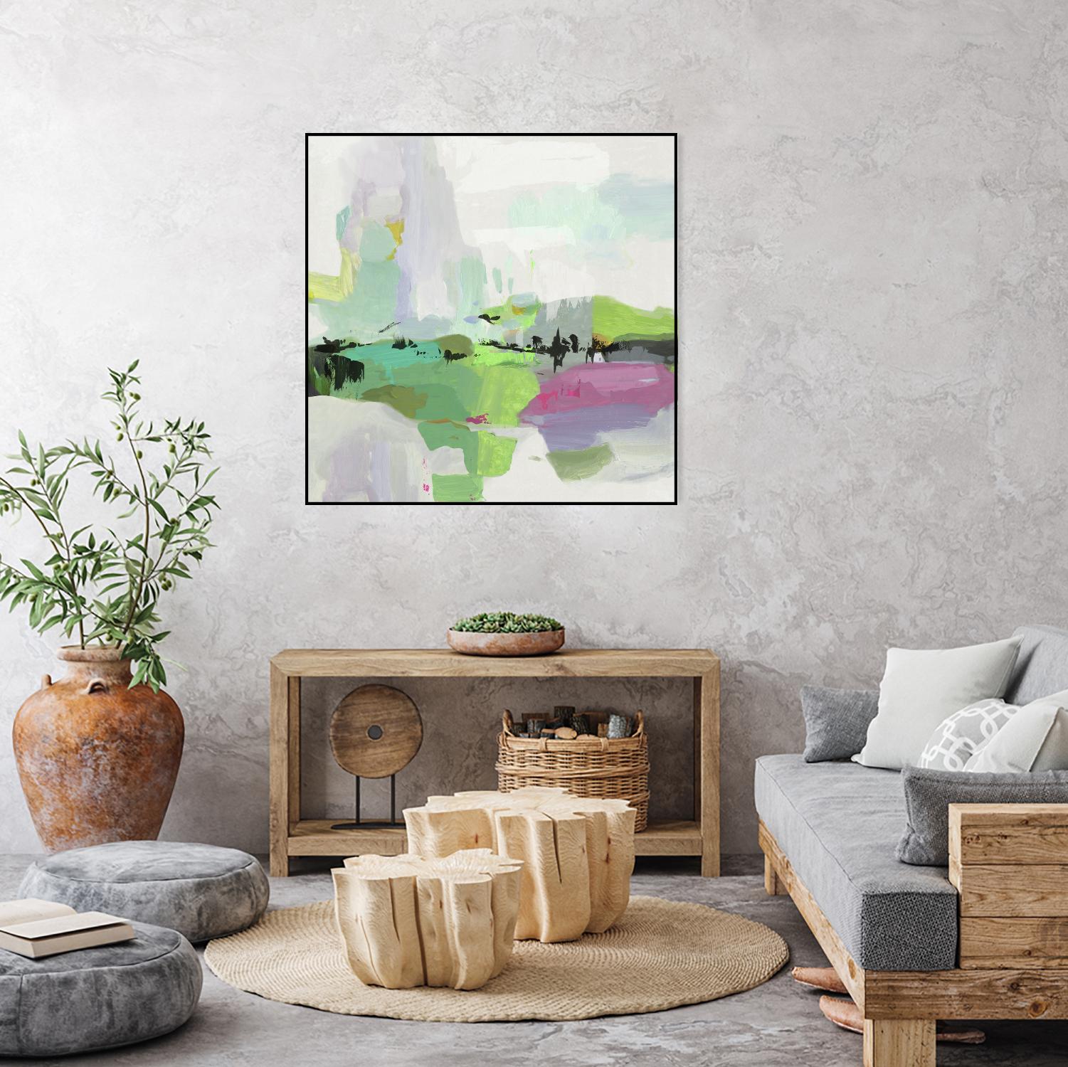Abby Road by PI Studio on GIANT ART - green abstract