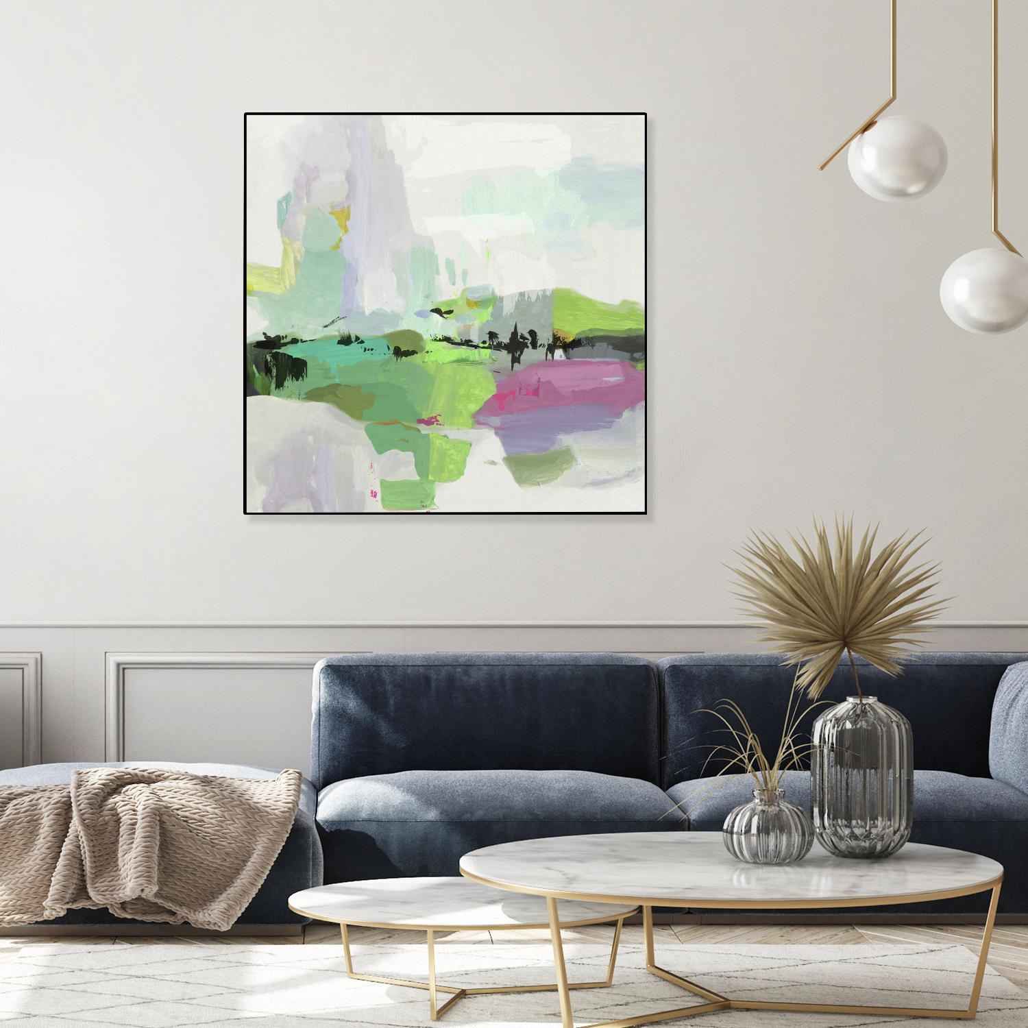 Abby Road by PI Studio on GIANT ART - green abstract