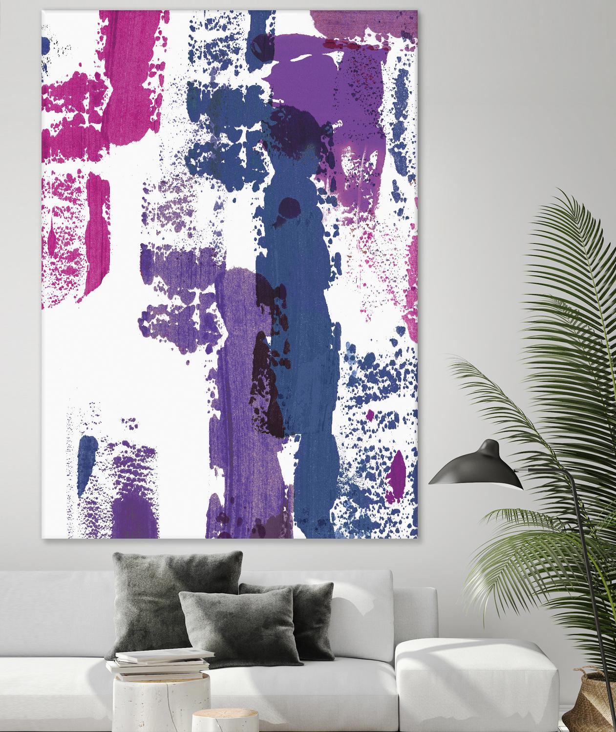 Colour splash II by PI Studio on GIANT ART - blue abstract