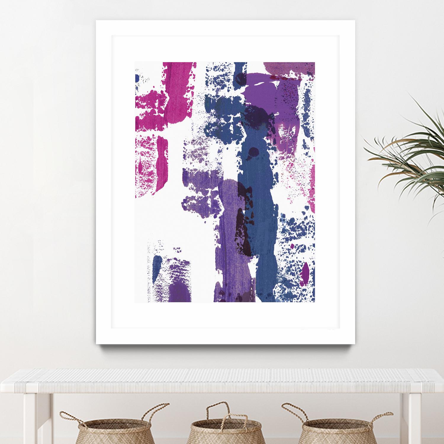 Colour splash II by PI Studio on GIANT ART - blue abstract