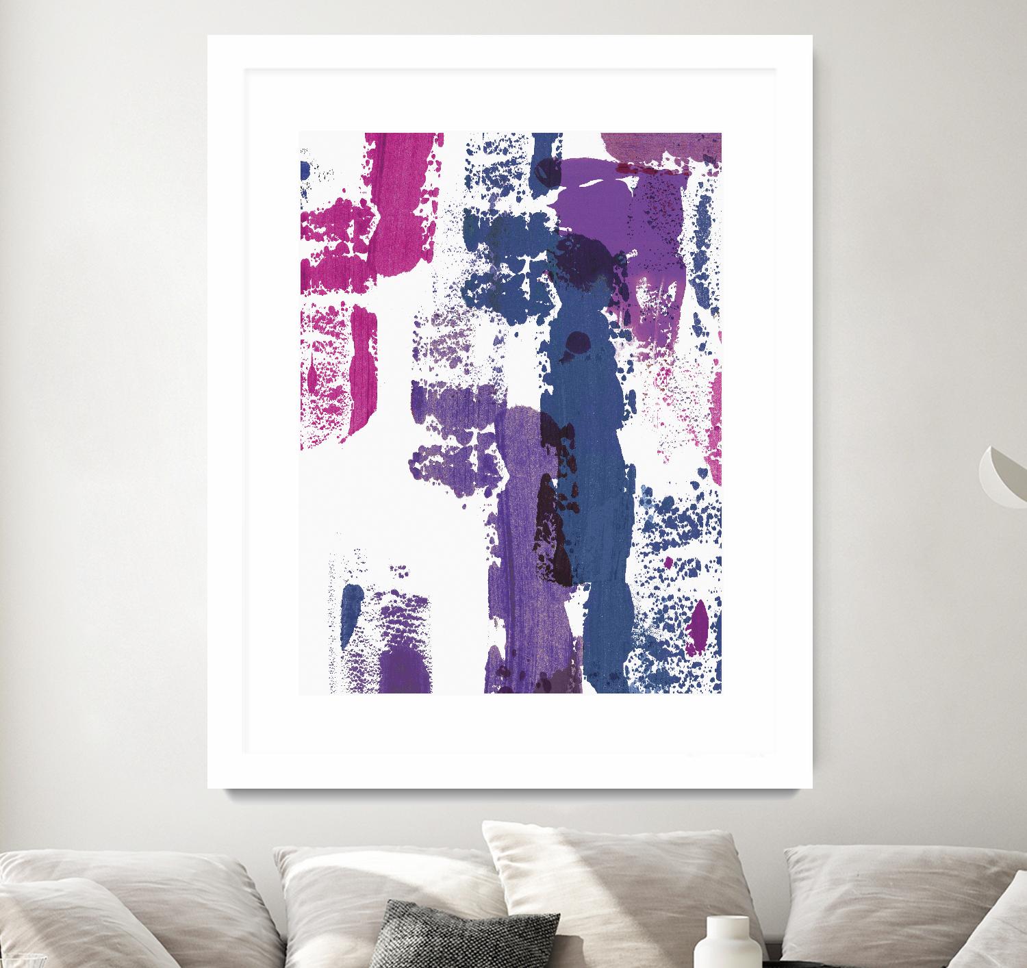 Colour splash II by PI Studio on GIANT ART - blue abstract