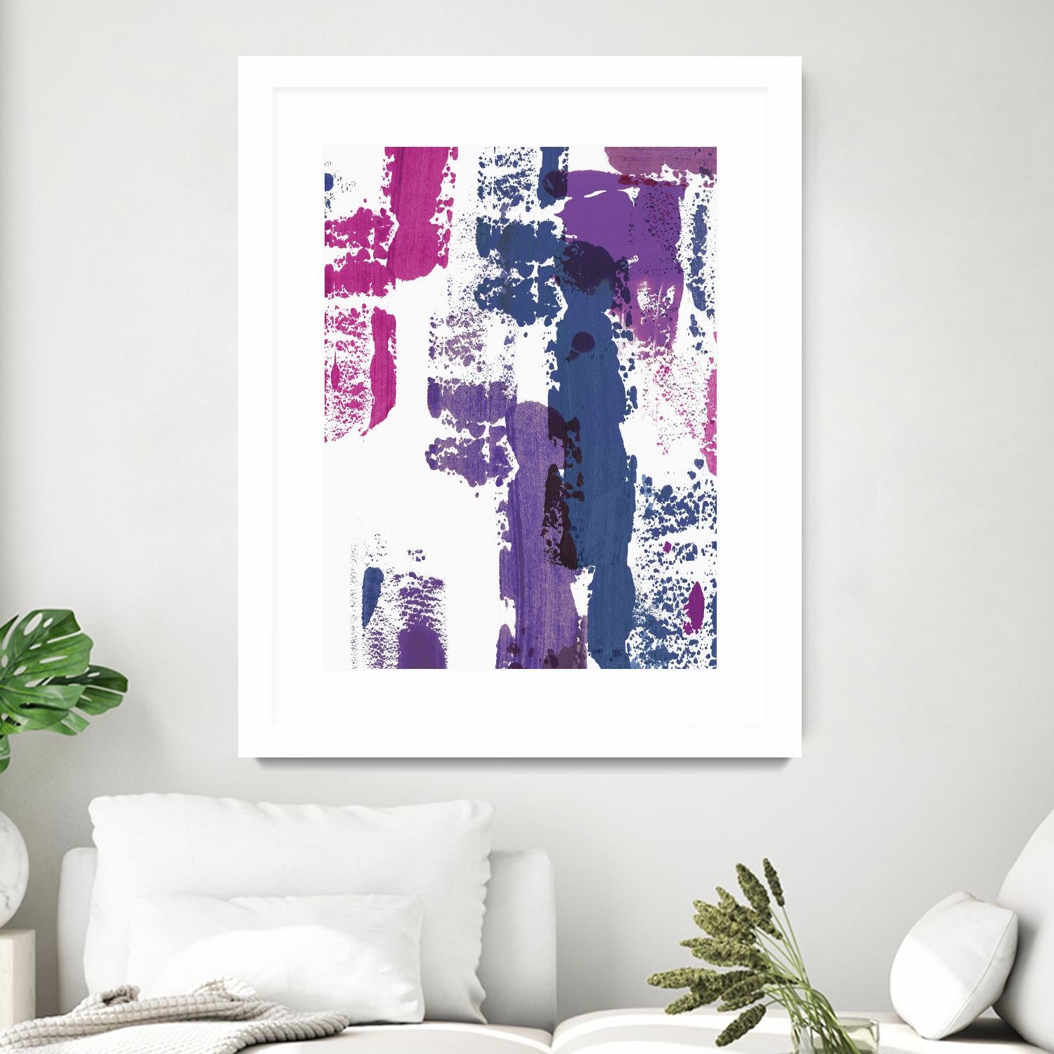 Colour splash II by PI Studio on GIANT ART - blue abstract