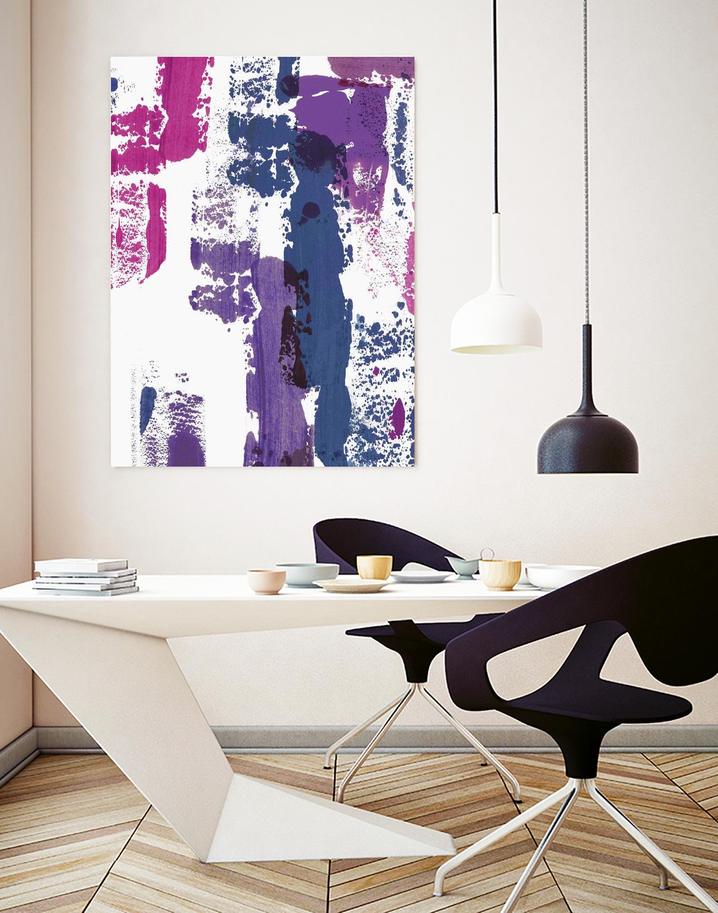 Colour splash II by PI Studio on GIANT ART - blue abstract
