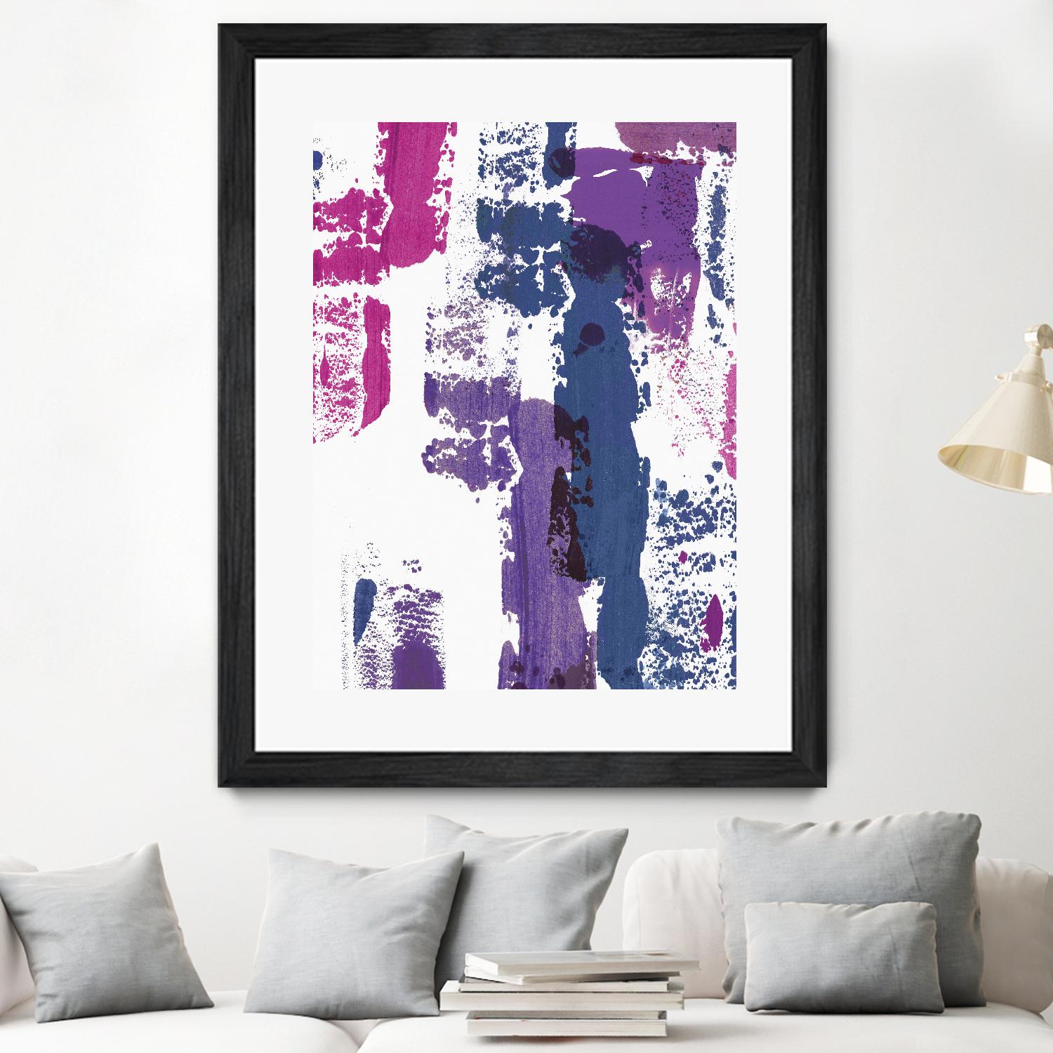 Colour splash II by PI Studio on GIANT ART - blue abstract