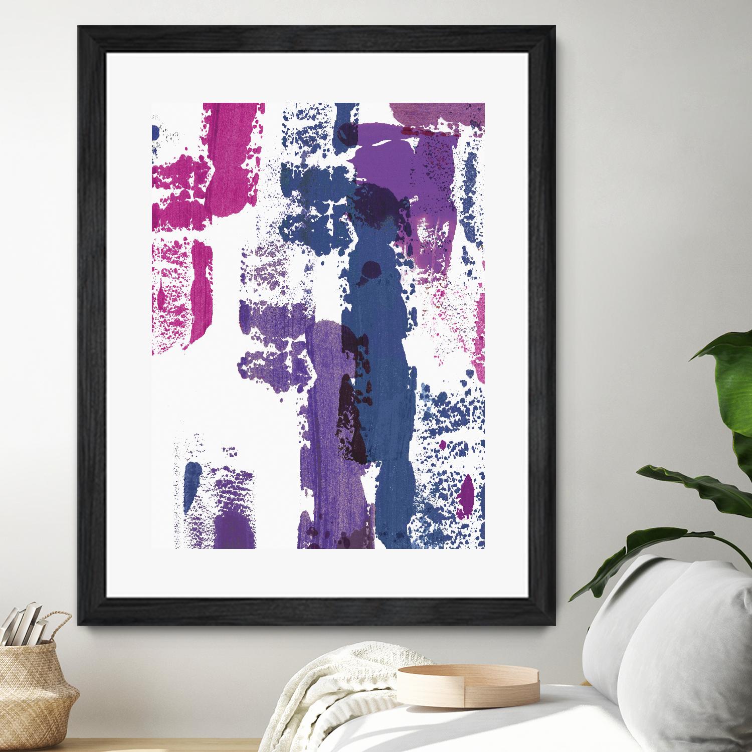 Colour splash II by PI Studio on GIANT ART - blue abstract