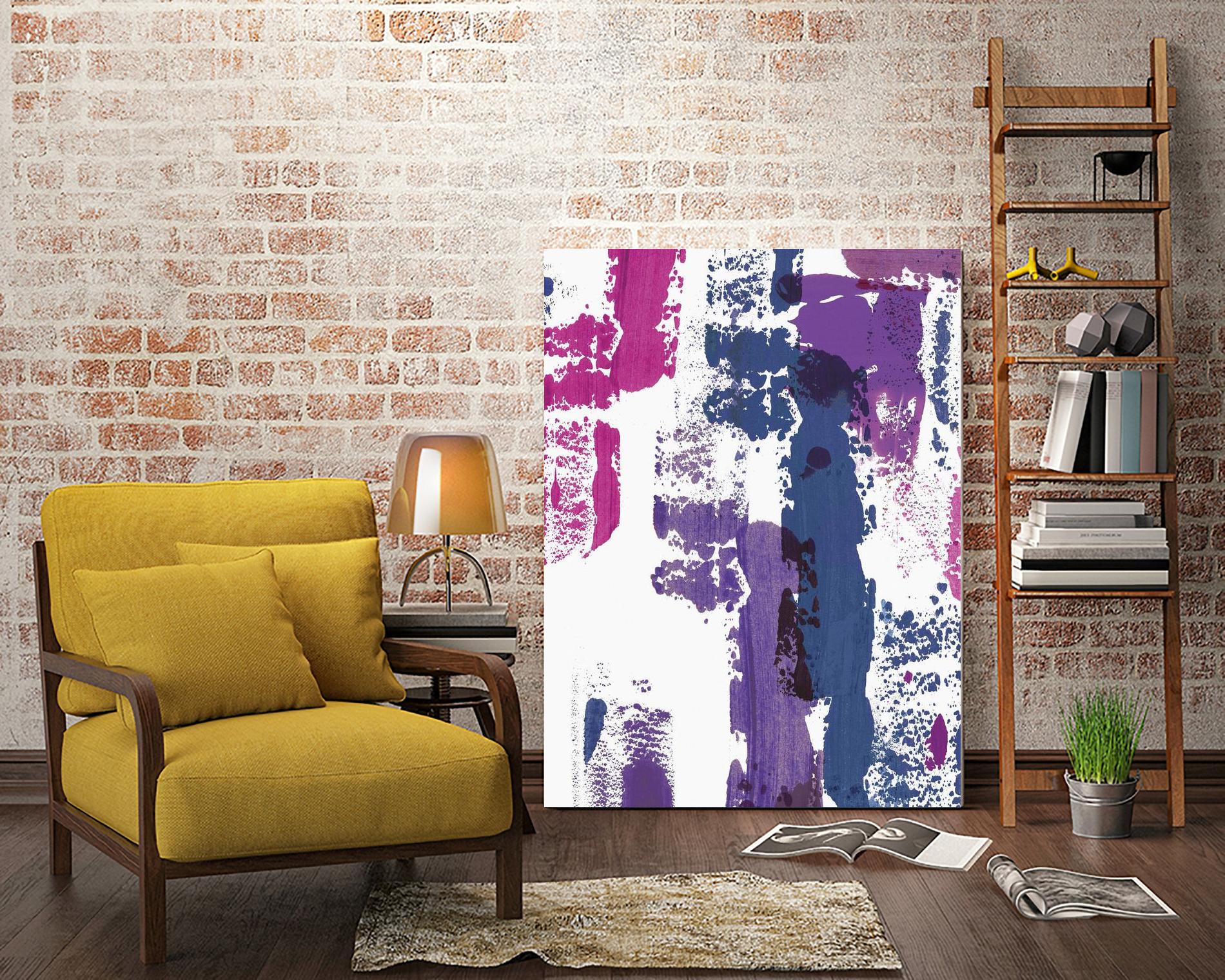 Colour splash II by PI Studio on GIANT ART - blue abstract