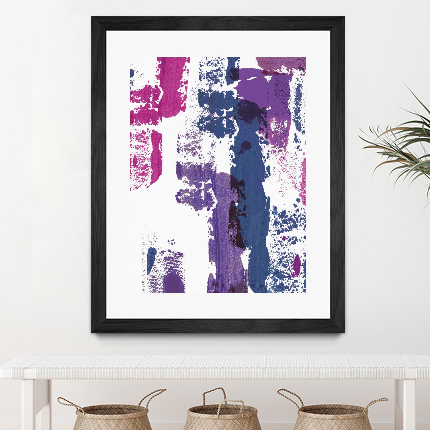 Colour splash II by PI Studio on GIANT ART - blue abstract