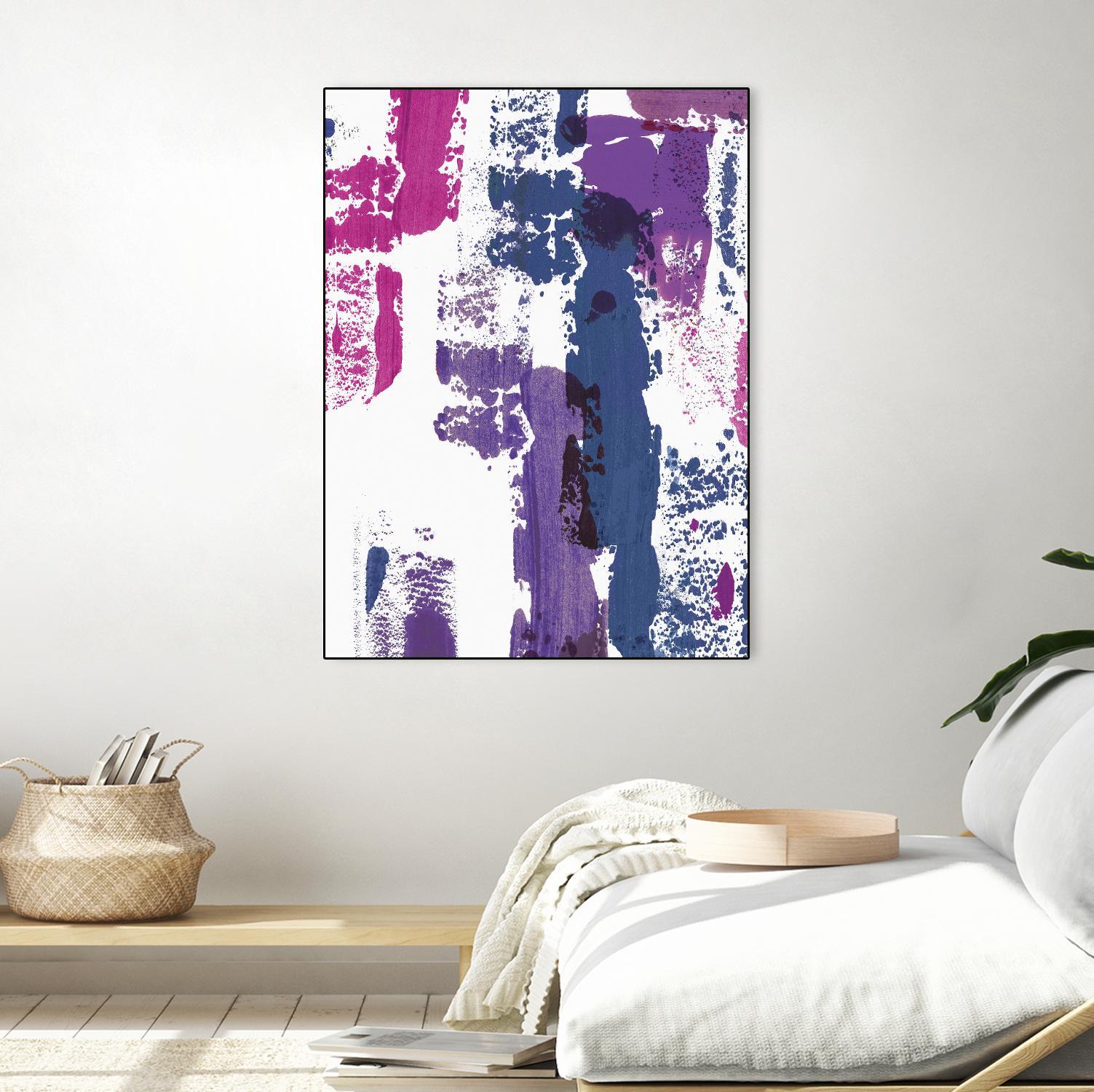 Colour splash II by PI Studio on GIANT ART - blue abstract