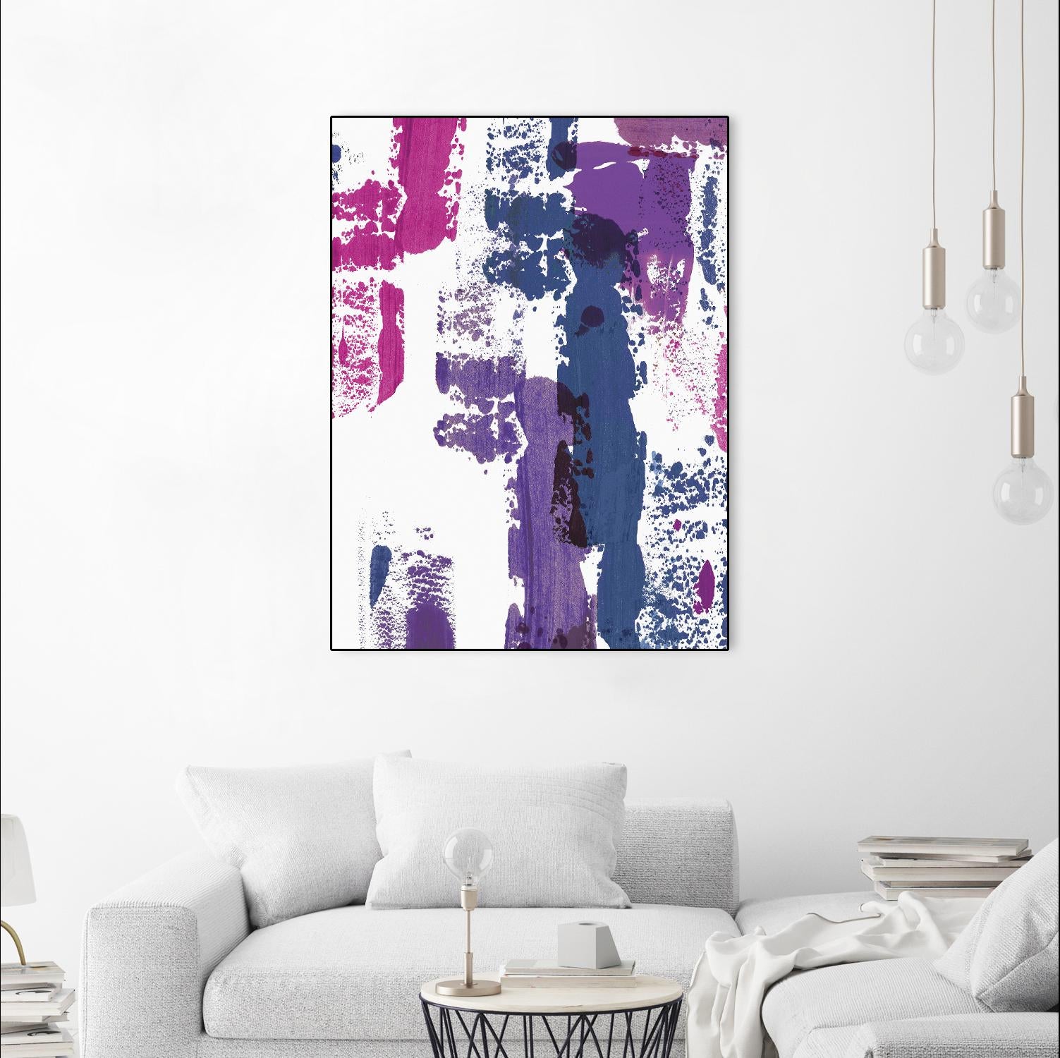 Colour splash II by PI Studio on GIANT ART - blue abstract