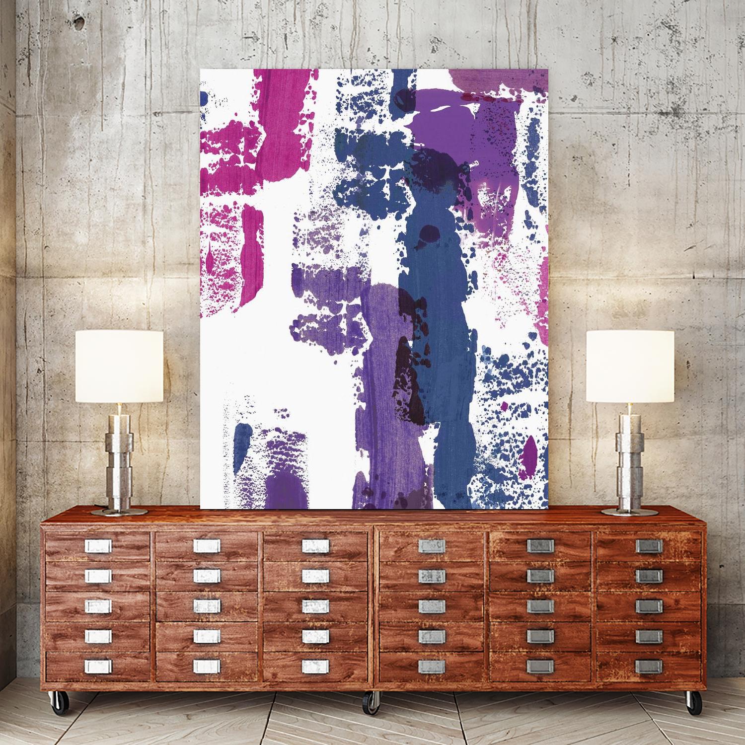 Colour splash II by PI Studio on GIANT ART - blue abstract