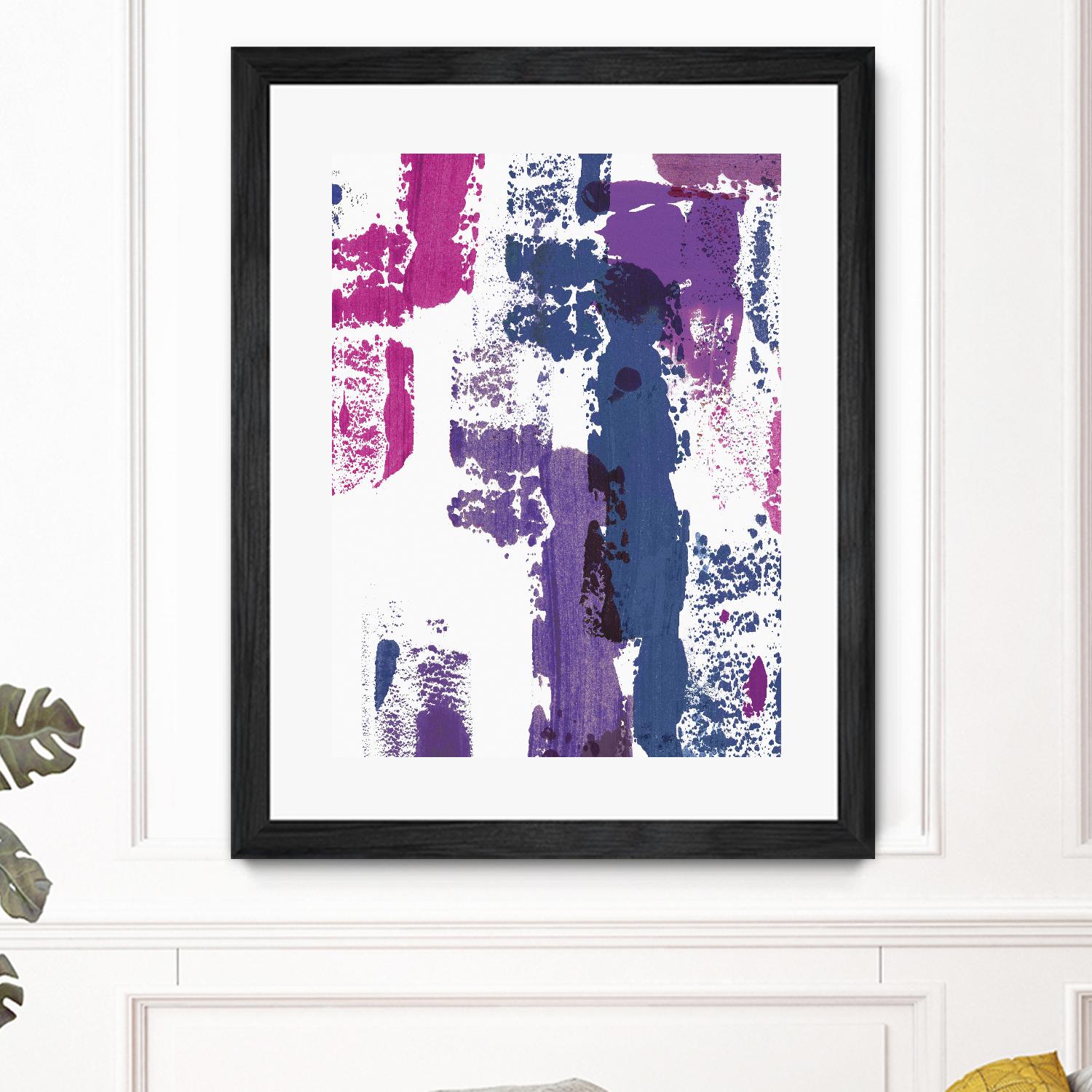 Colour splash II by PI Studio on GIANT ART - blue abstract