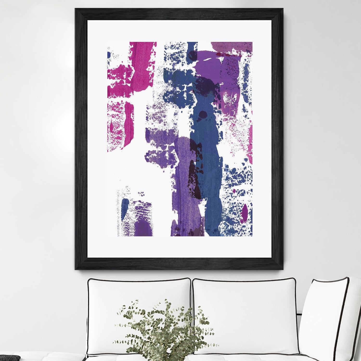 Colour splash II by PI Studio on GIANT ART - blue abstract