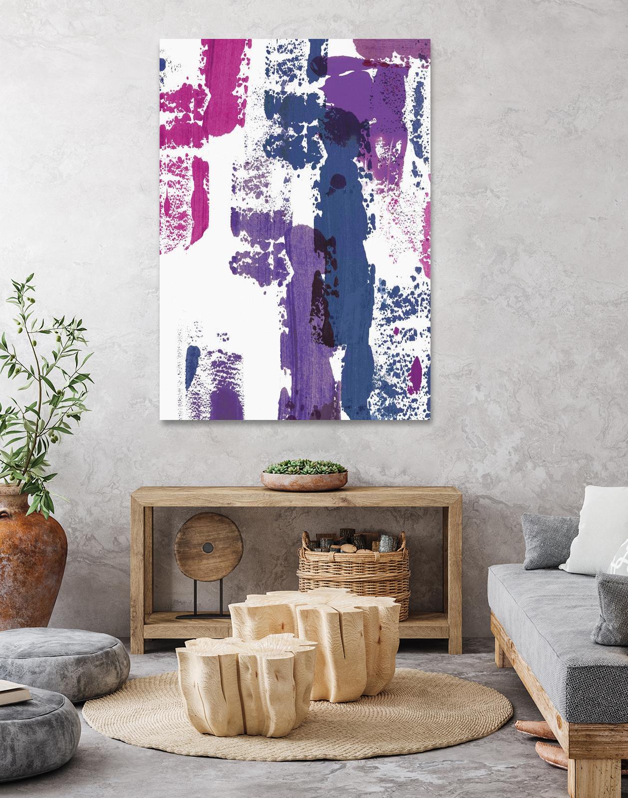 Colour splash II by PI Studio on GIANT ART - blue abstract