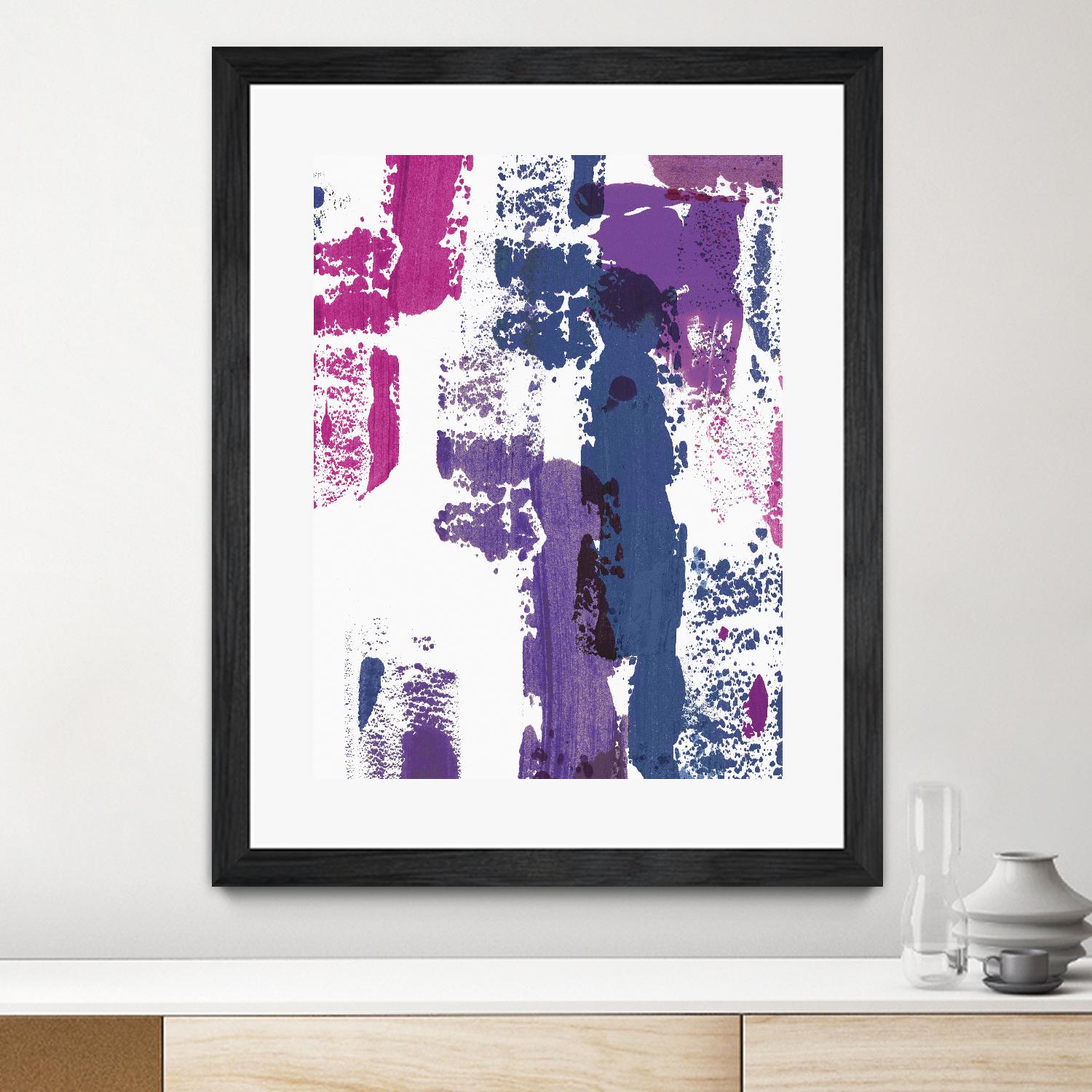 Colour splash II by PI Studio on GIANT ART - blue abstract