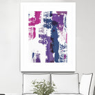 Colour splash II by PI Studio on GIANT ART - blue abstract