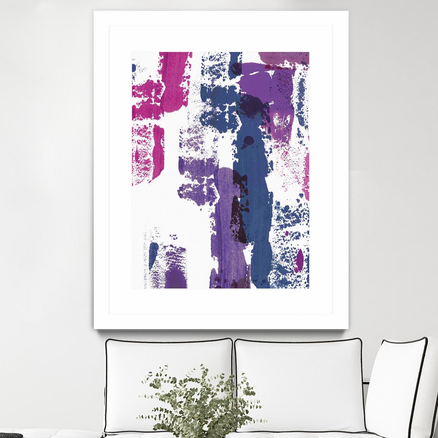 Colour splash II by PI Studio on GIANT ART - blue abstract