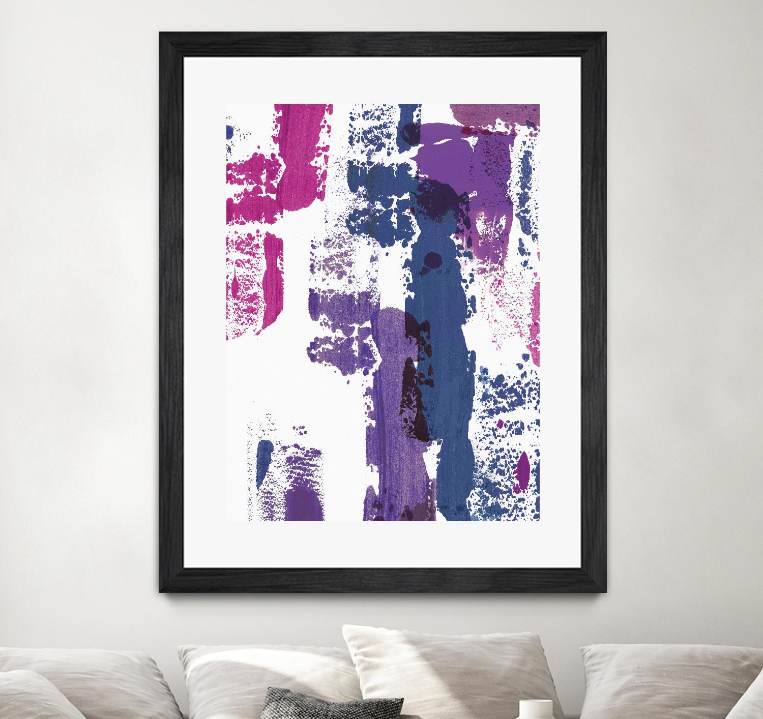 Colour splash II by PI Studio on GIANT ART - blue abstract