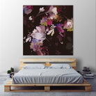 Glitchy Floral IV by PI Studio on GIANT ART - pink abstract