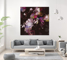 Glitchy Floral IV by PI Studio on GIANT ART - pink abstract