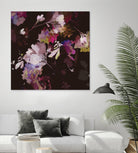 Glitchy Floral IV by PI Studio on GIANT ART - pink abstract