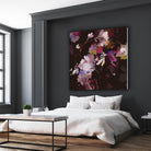 Glitchy Floral IV by PI Studio on GIANT ART - pink abstract
