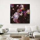 Glitchy Floral IV by PI Studio on GIANT ART - pink abstract