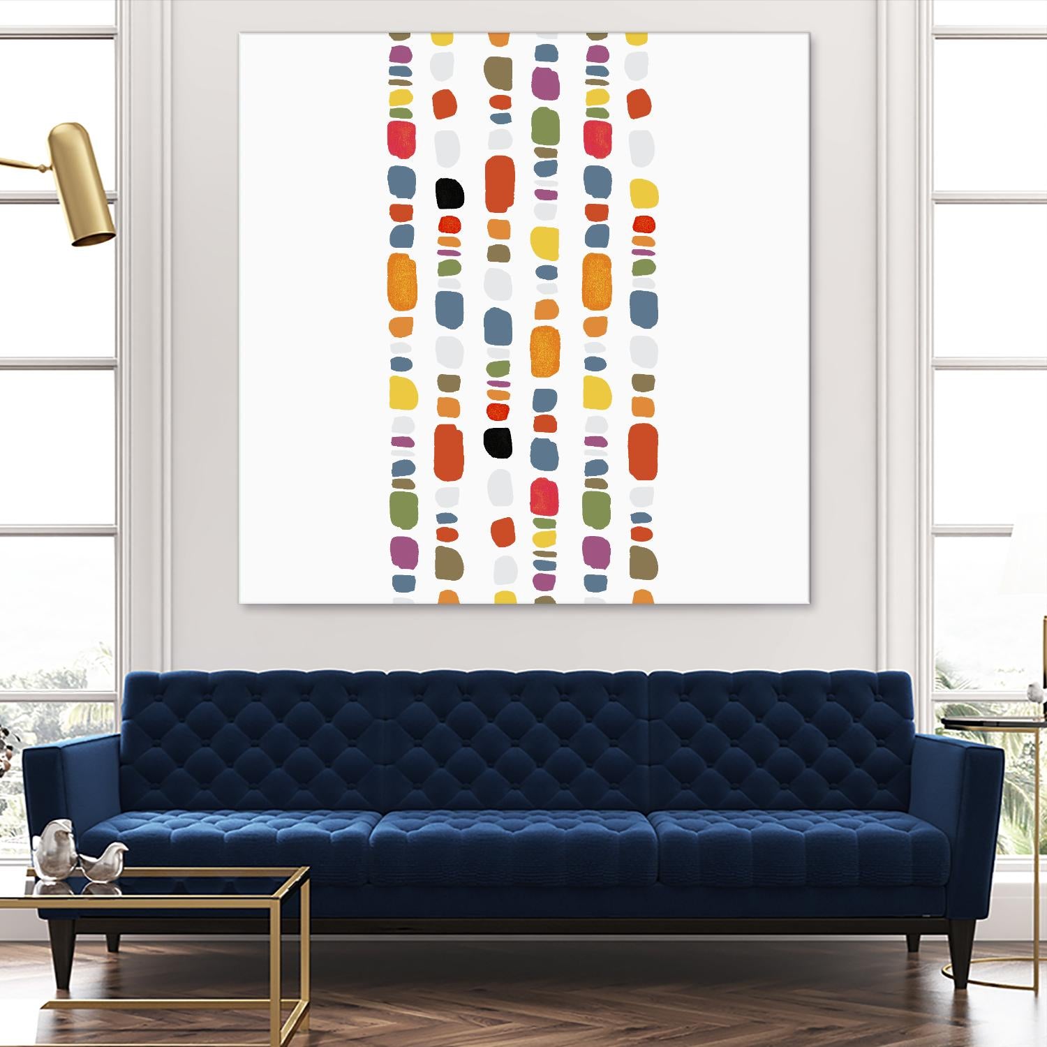 Pebble I by PI Studio on GIANT ART - orange abstract