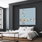 Pebble II by PI Studio on GIANT ART - white abstract