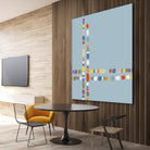 Pebble II by PI Studio on GIANT ART - white abstract