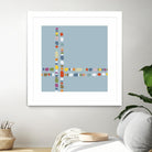 Pebble II by PI Studio on GIANT ART - white abstract