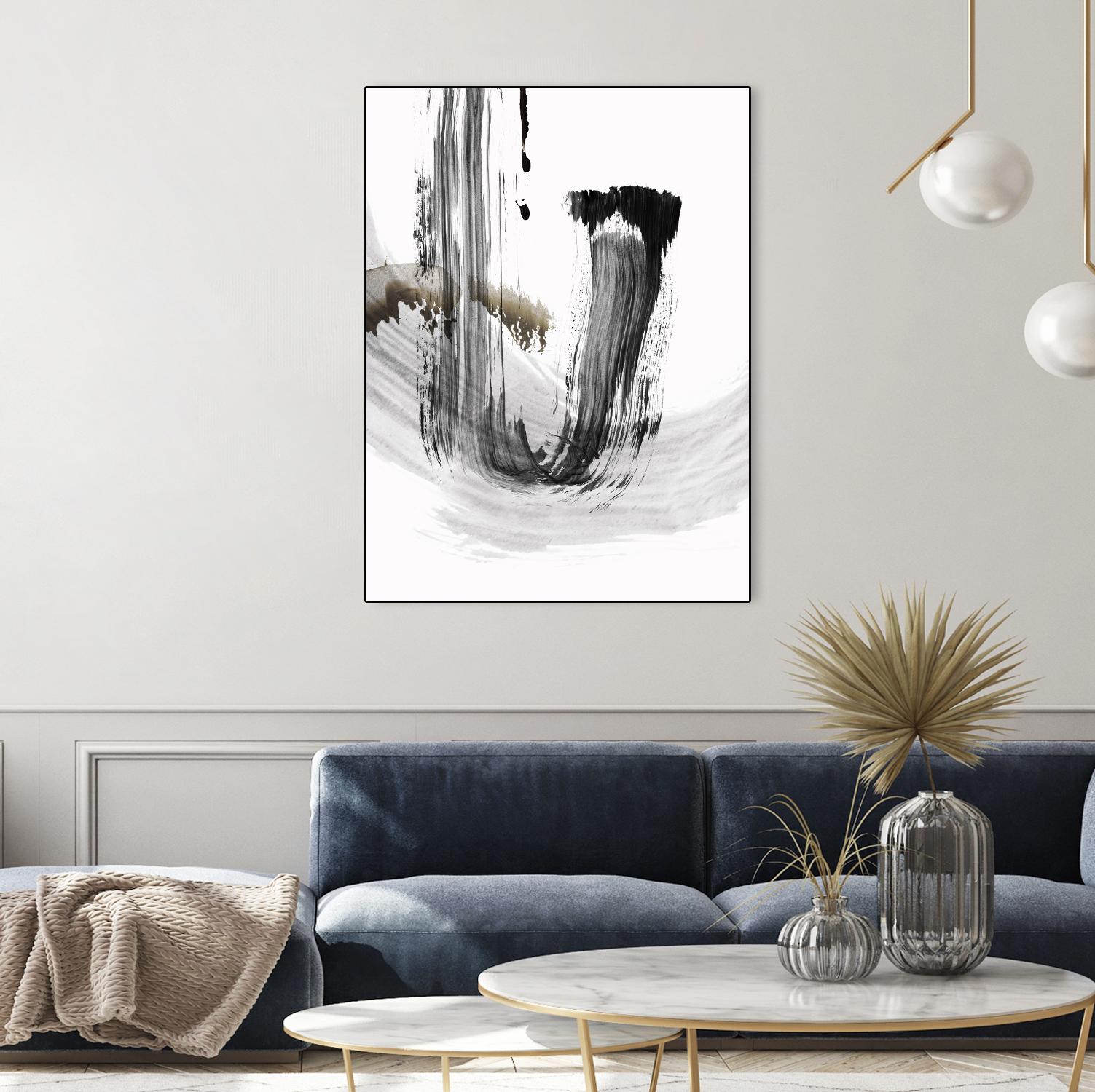 A Loner I by PI Studio on GIANT ART - grey abstract