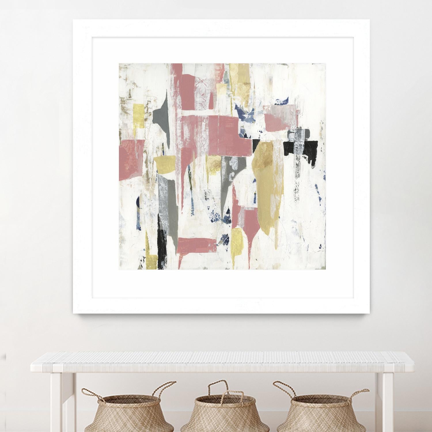 Mid Century by PI Studio on GIANT ART - yellow abstract