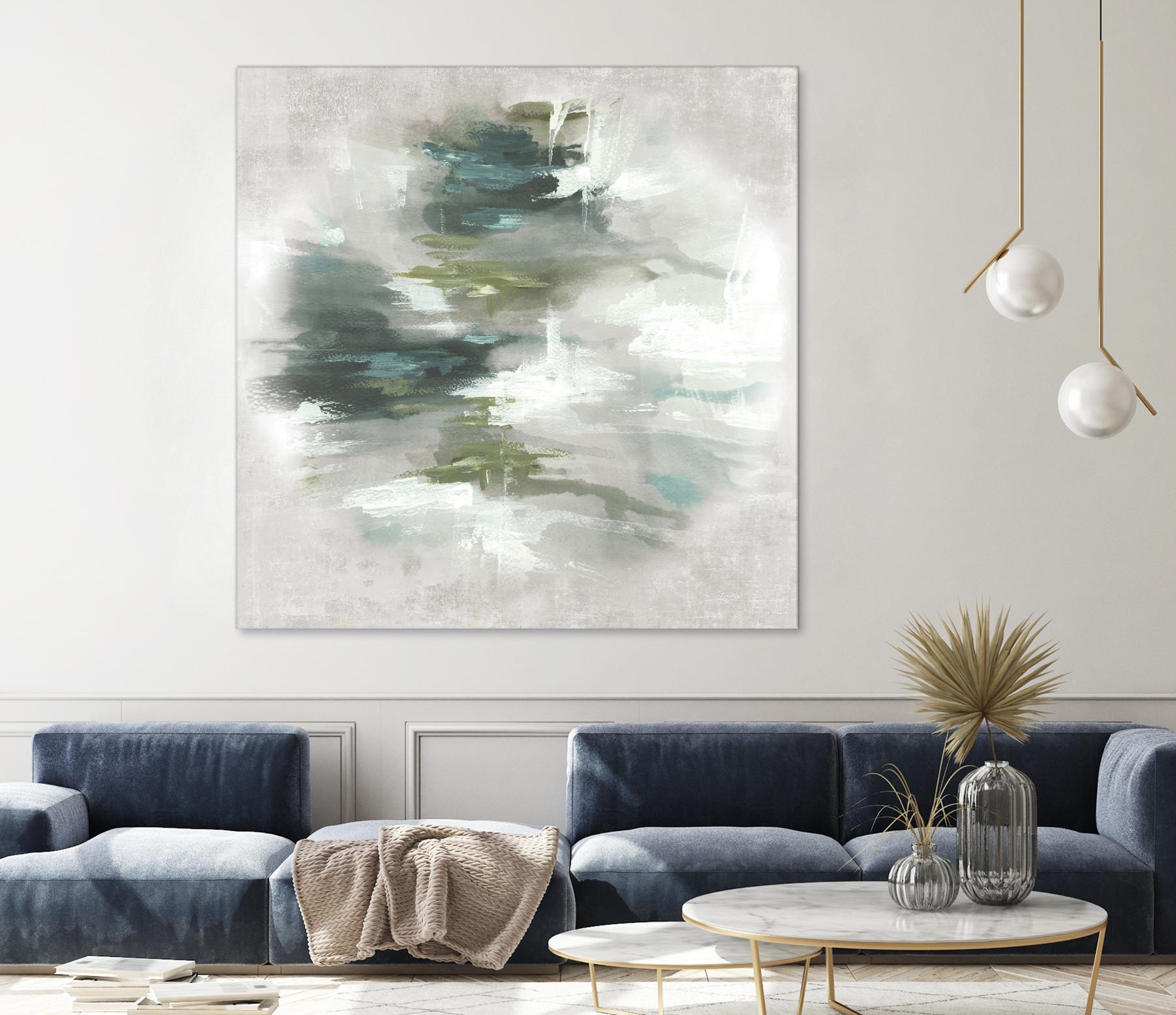 Sunset Glow II by PI Studio on GIANT ART - grey abstract