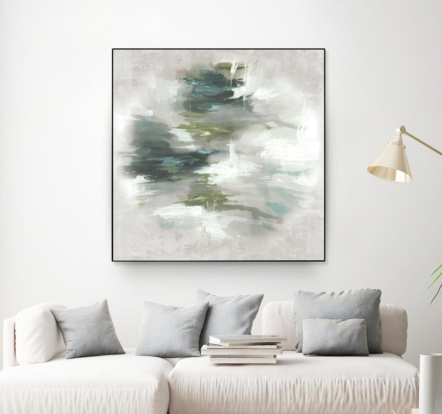 Sunset Glow II by PI Studio on GIANT ART - grey abstract