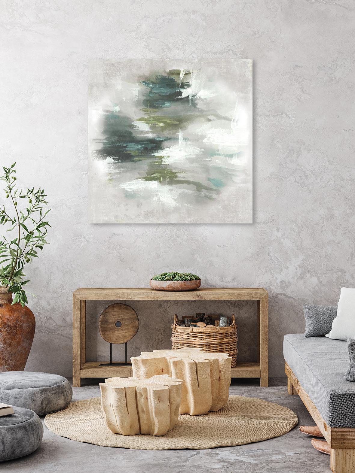 Sunset Glow II by PI Studio on GIANT ART - grey abstract